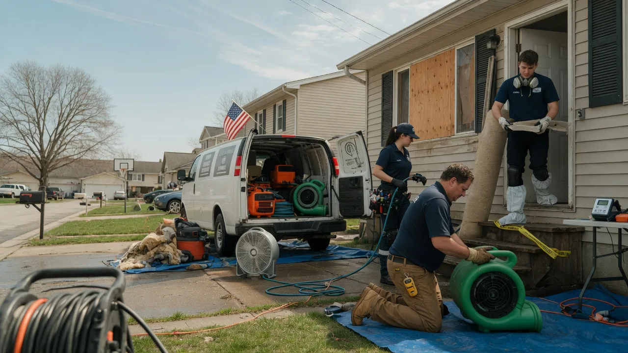Water Damage Restoration in Greensboro, PA near me